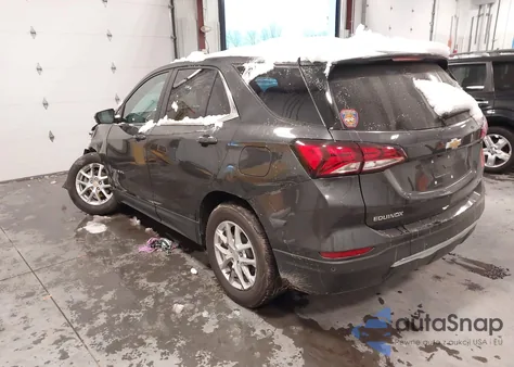 2022 Chevrolet Equinox Awd Lt из США, поврежденный, VIN 3GNAXUEV1NS224638